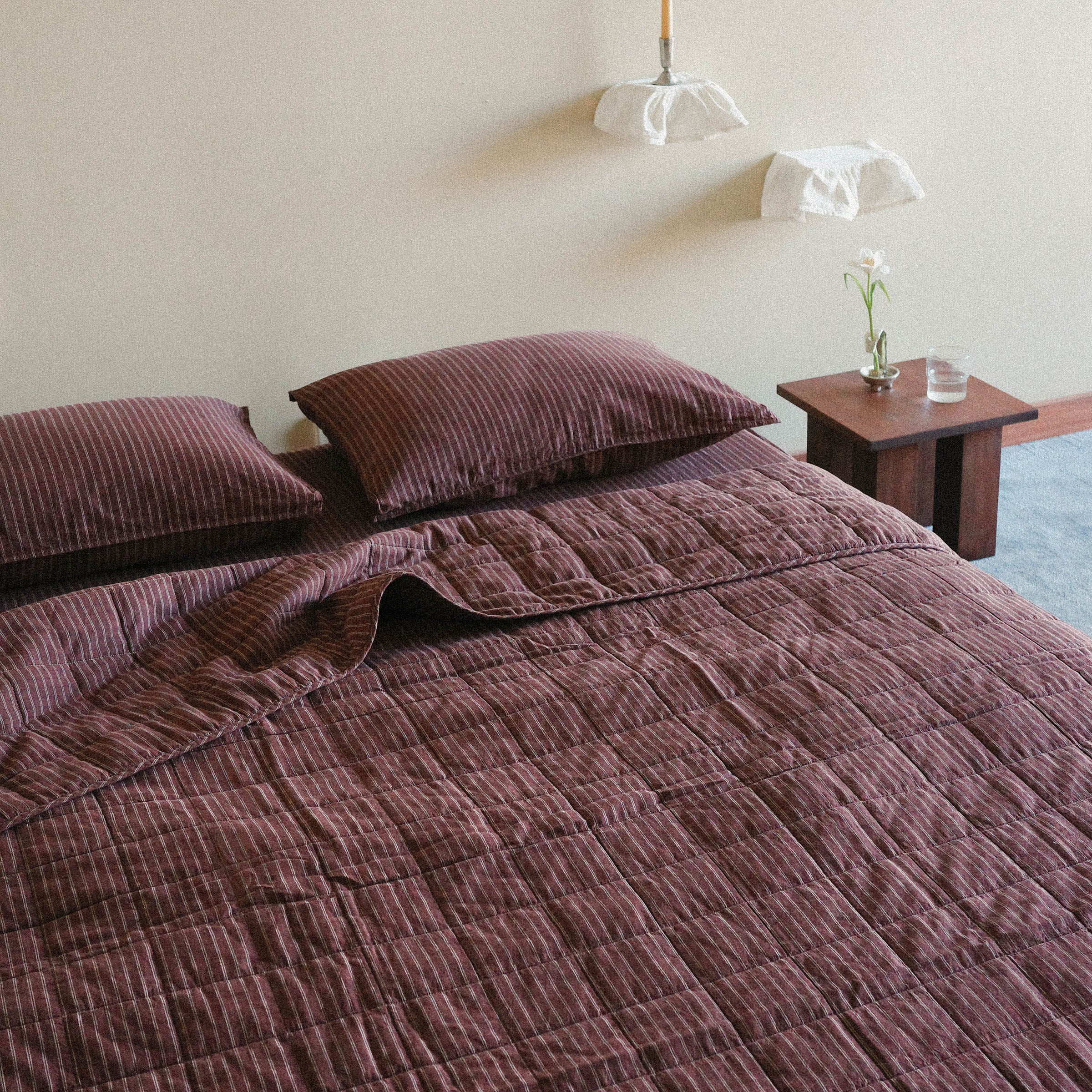 Check Quilt - Juno Check, Full/Queen - Image 4