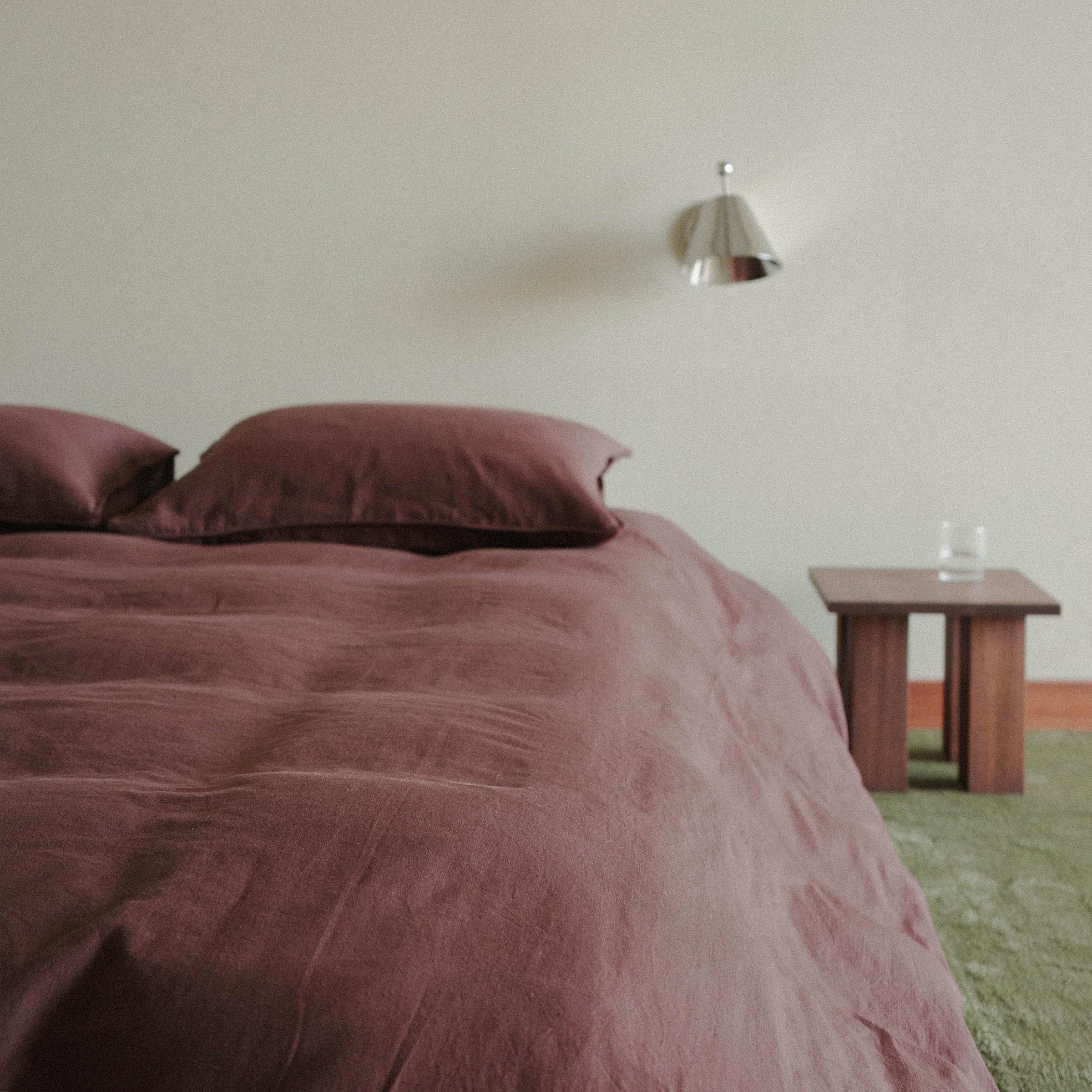 Duvet Cover Hemp Cotton - Brun, King / Cal King - Image 3
