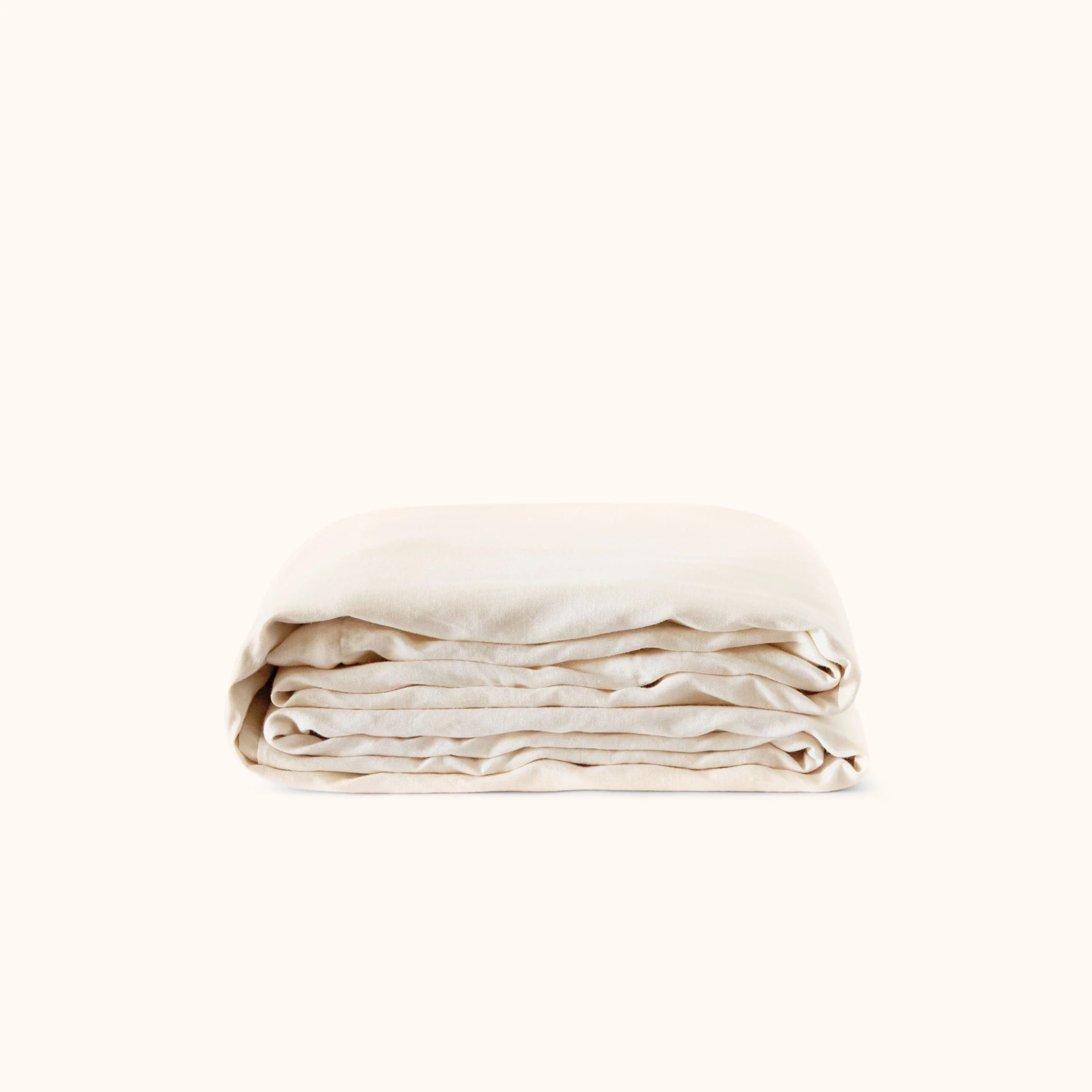 Duvet Cover Hemp Cotton - Oat, King/Cal King