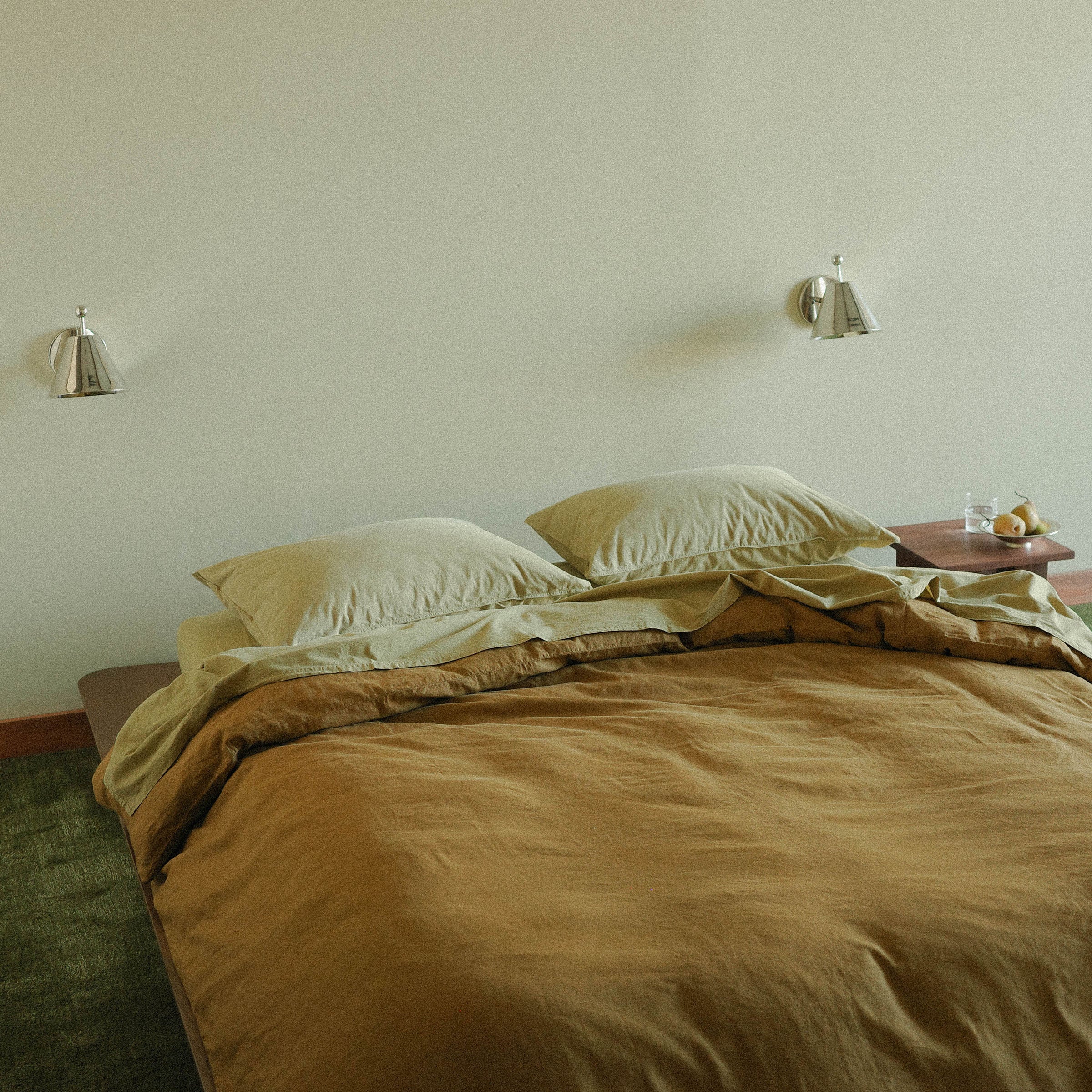 Duvet Cover Hemp Cotton - Willow, Twin - Image 4