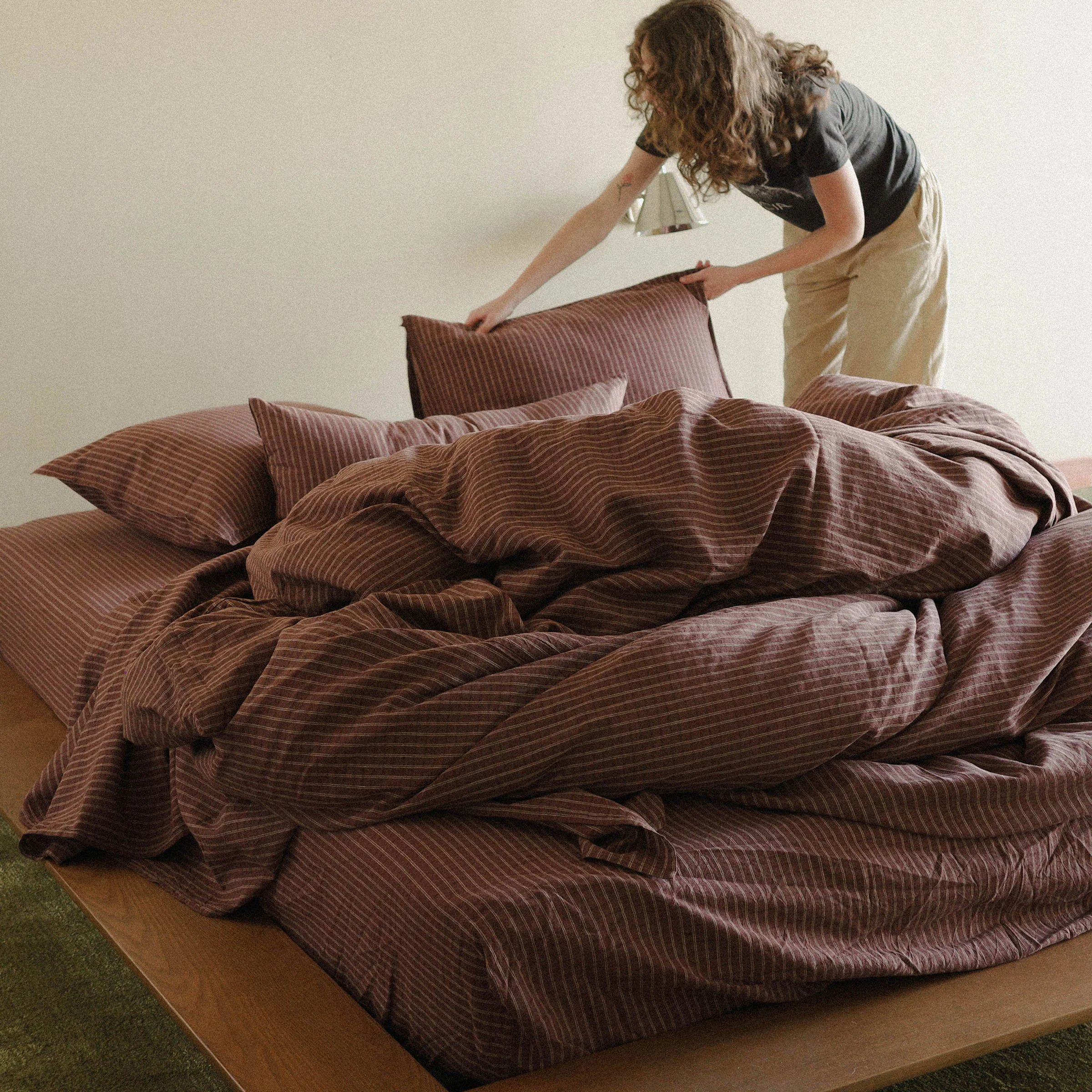Duvet Cover - Juno Check, Twin - Image 2