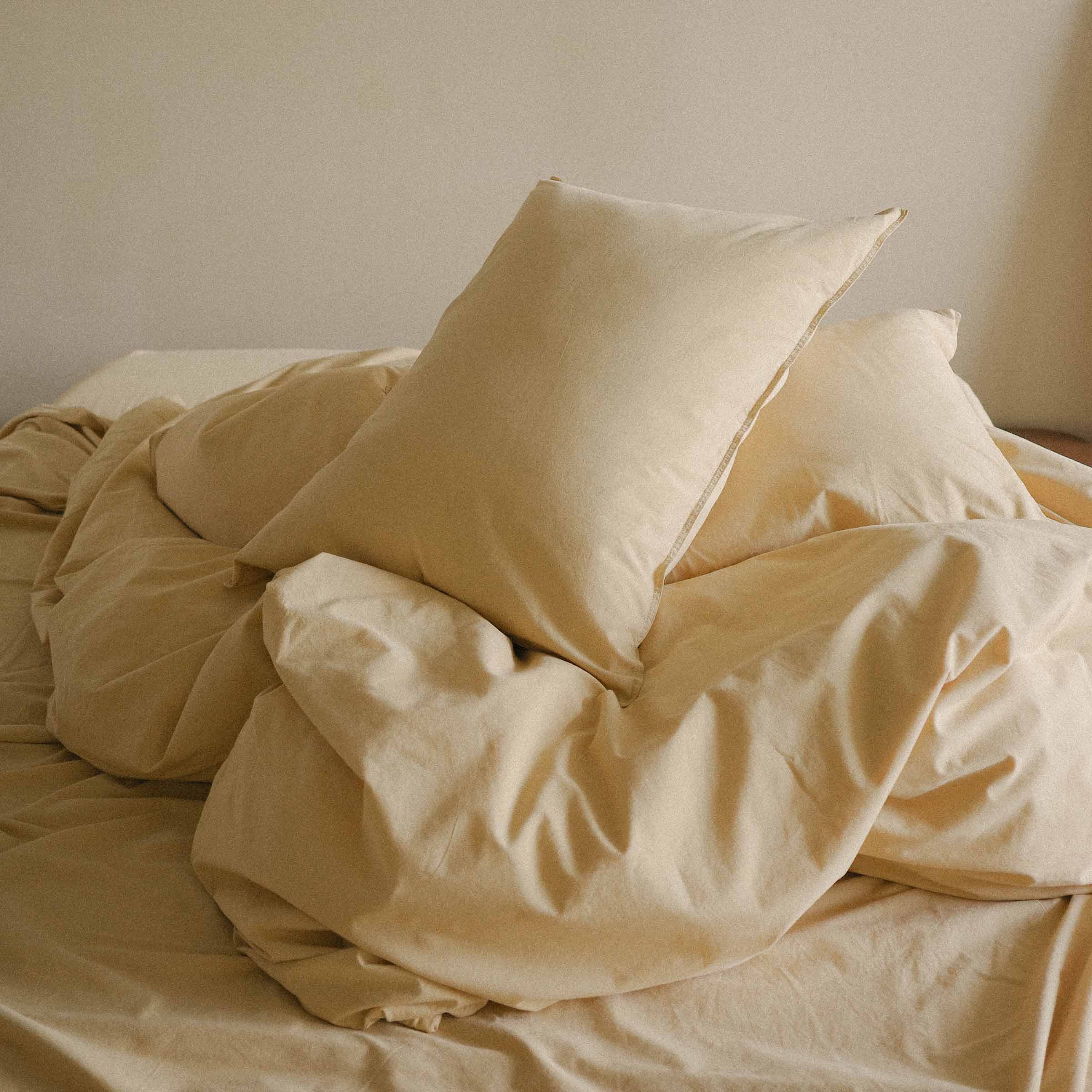 Duvet Cover Organic Percale - Maíz, King / Cal King - Image 3