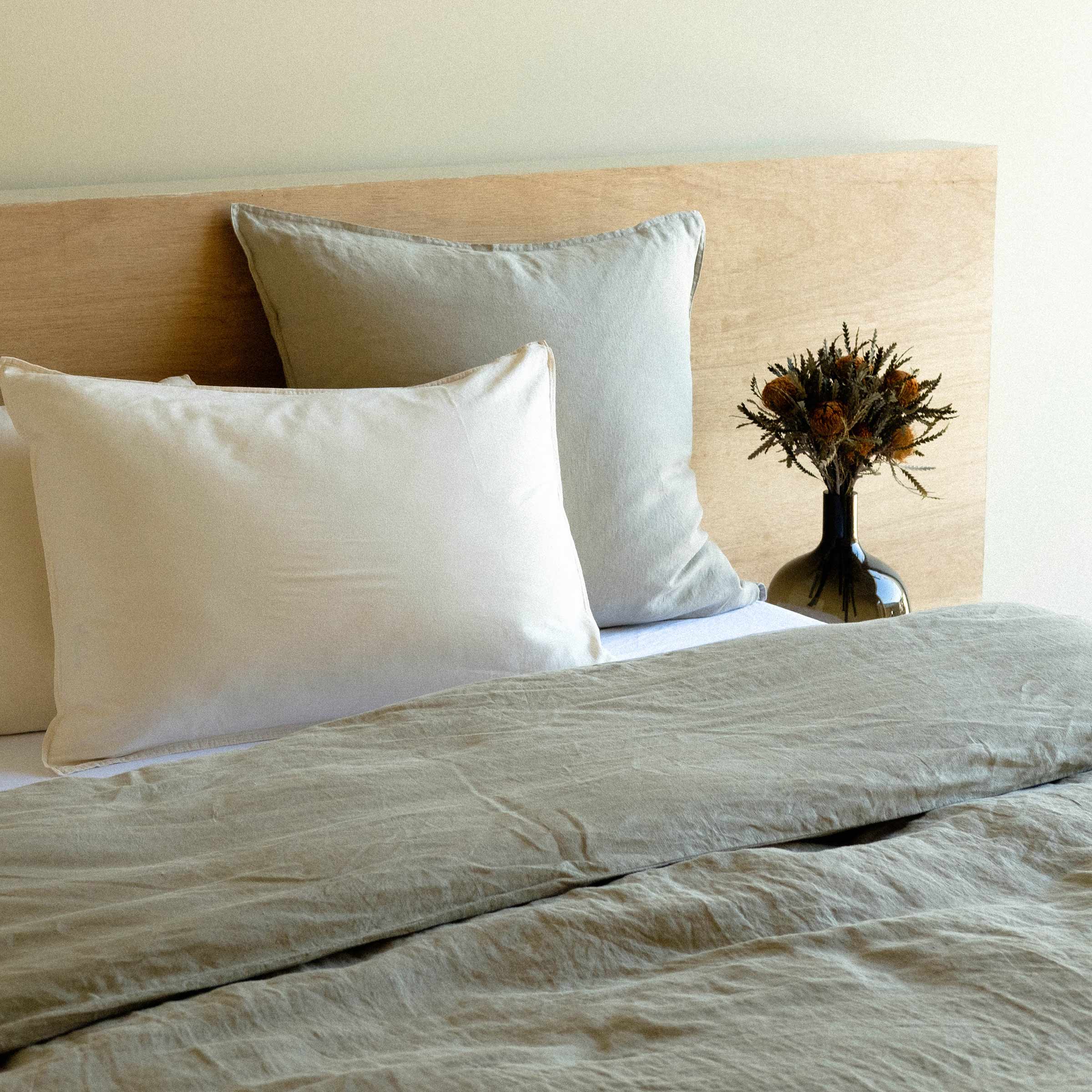 Duvet Cover - Sage, Full/Queen - Image 2