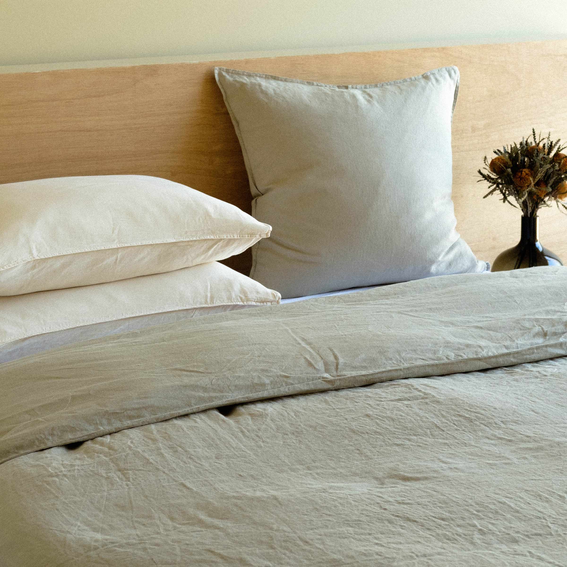 Duvet Cover - Sage, Full/Queen - Image 3