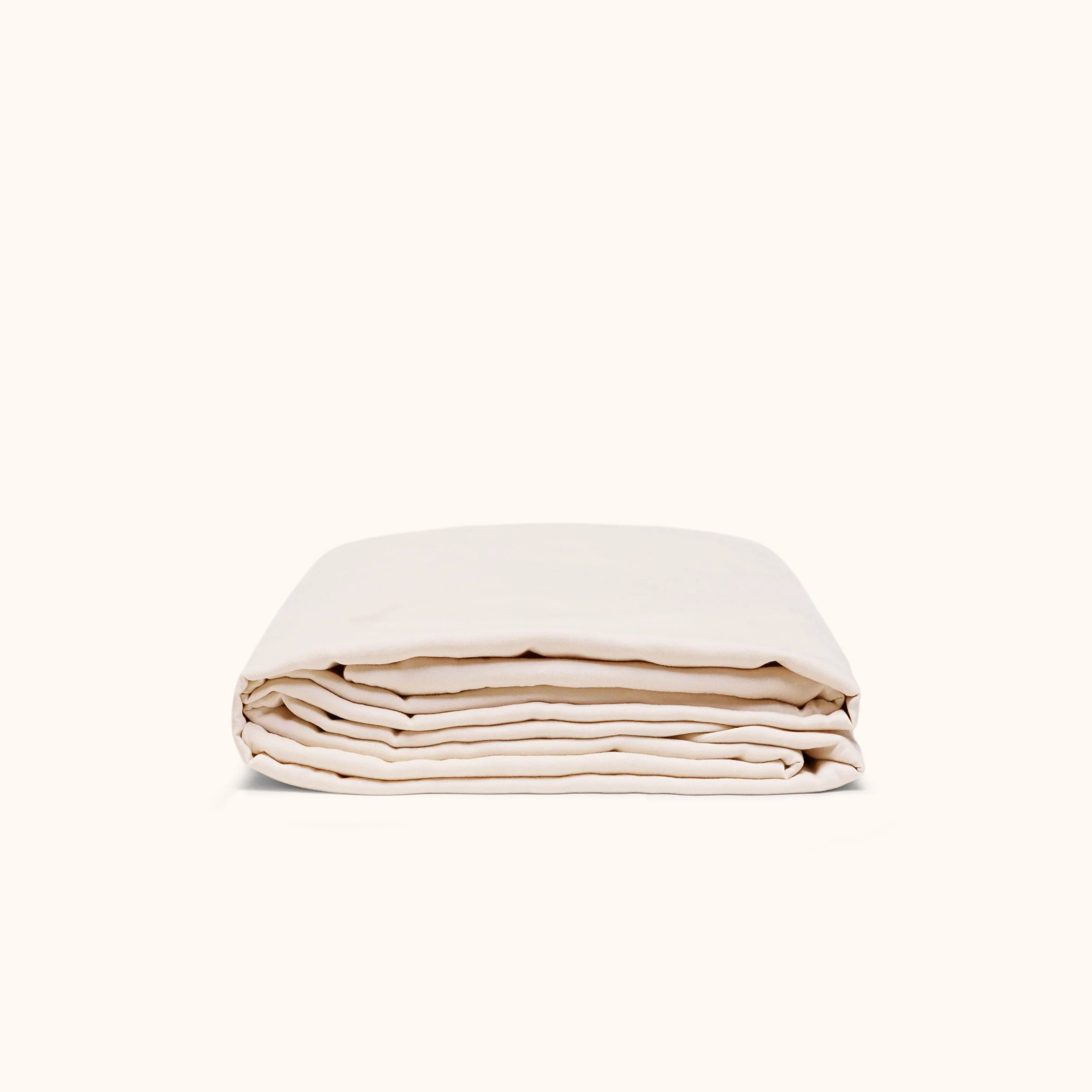 Duvet Cover Sateen - Oat, Full/Queen