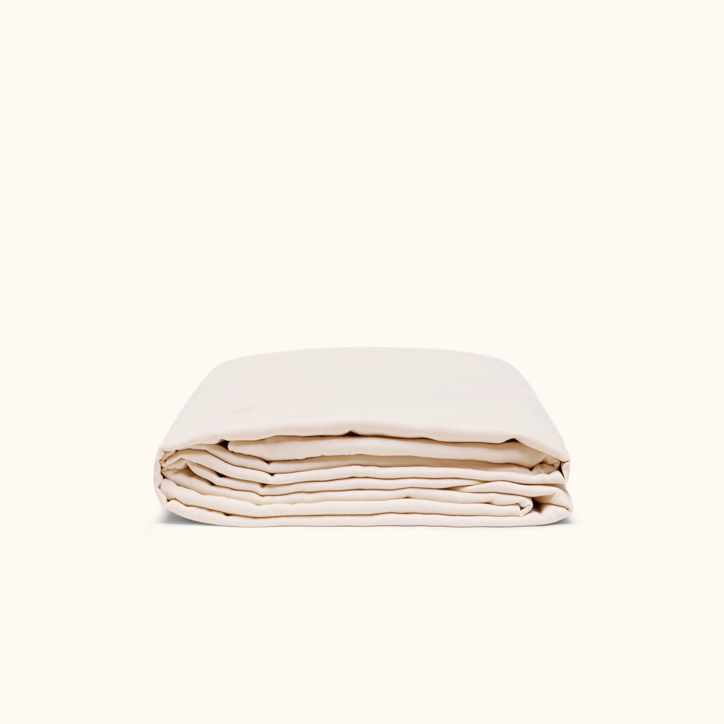 Duvet Cover Sateen - Oat, King/Cal King