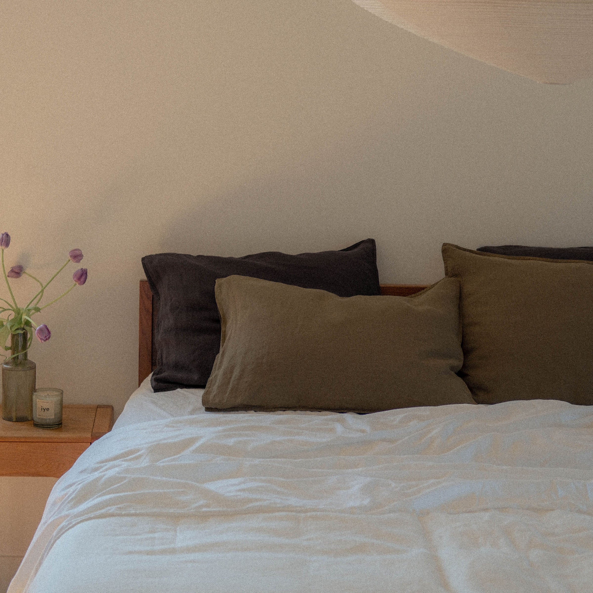 Duvet Cover - White, Full/Queen - Image 3