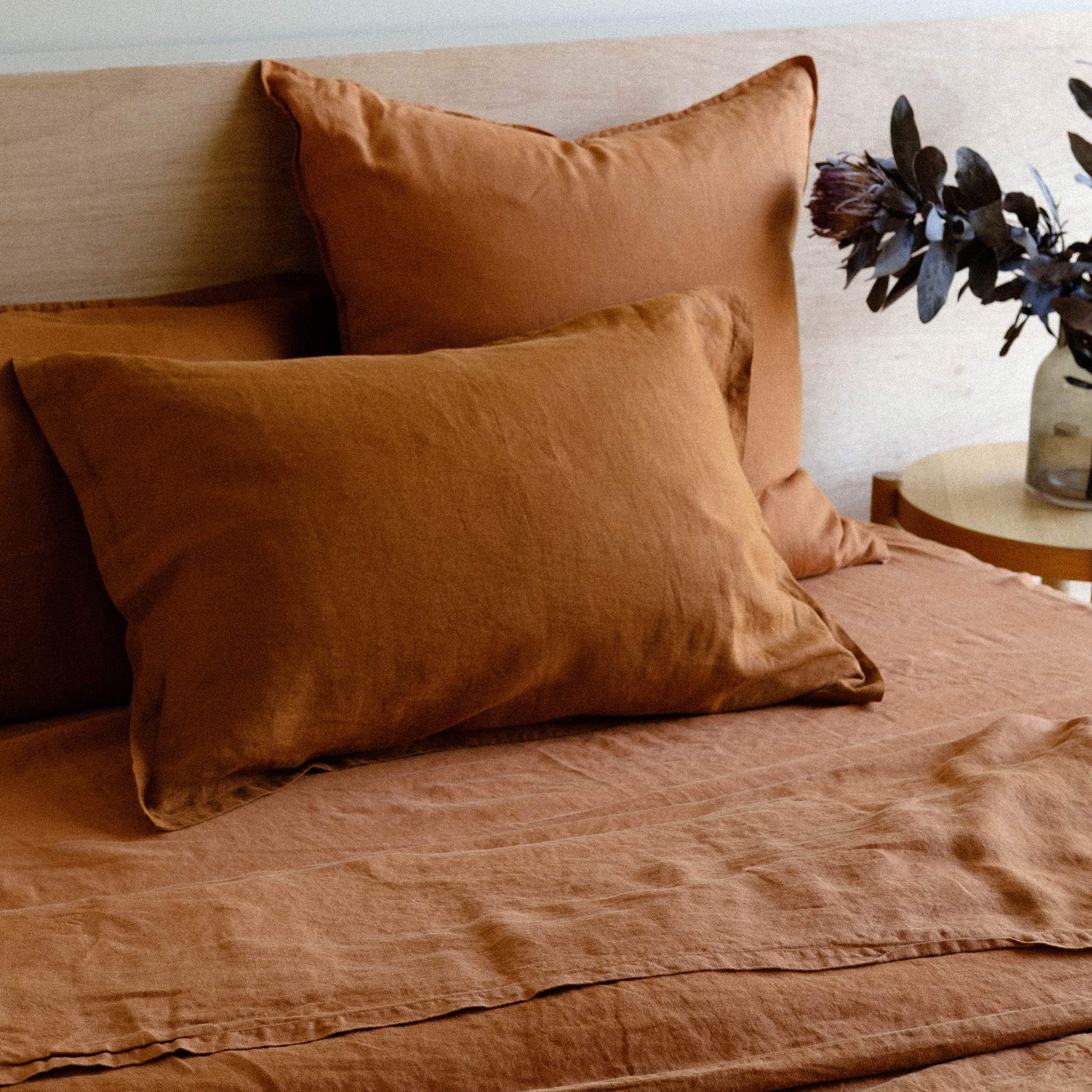 Duvet Set - Terracotta, Full/Queen - Image 3
