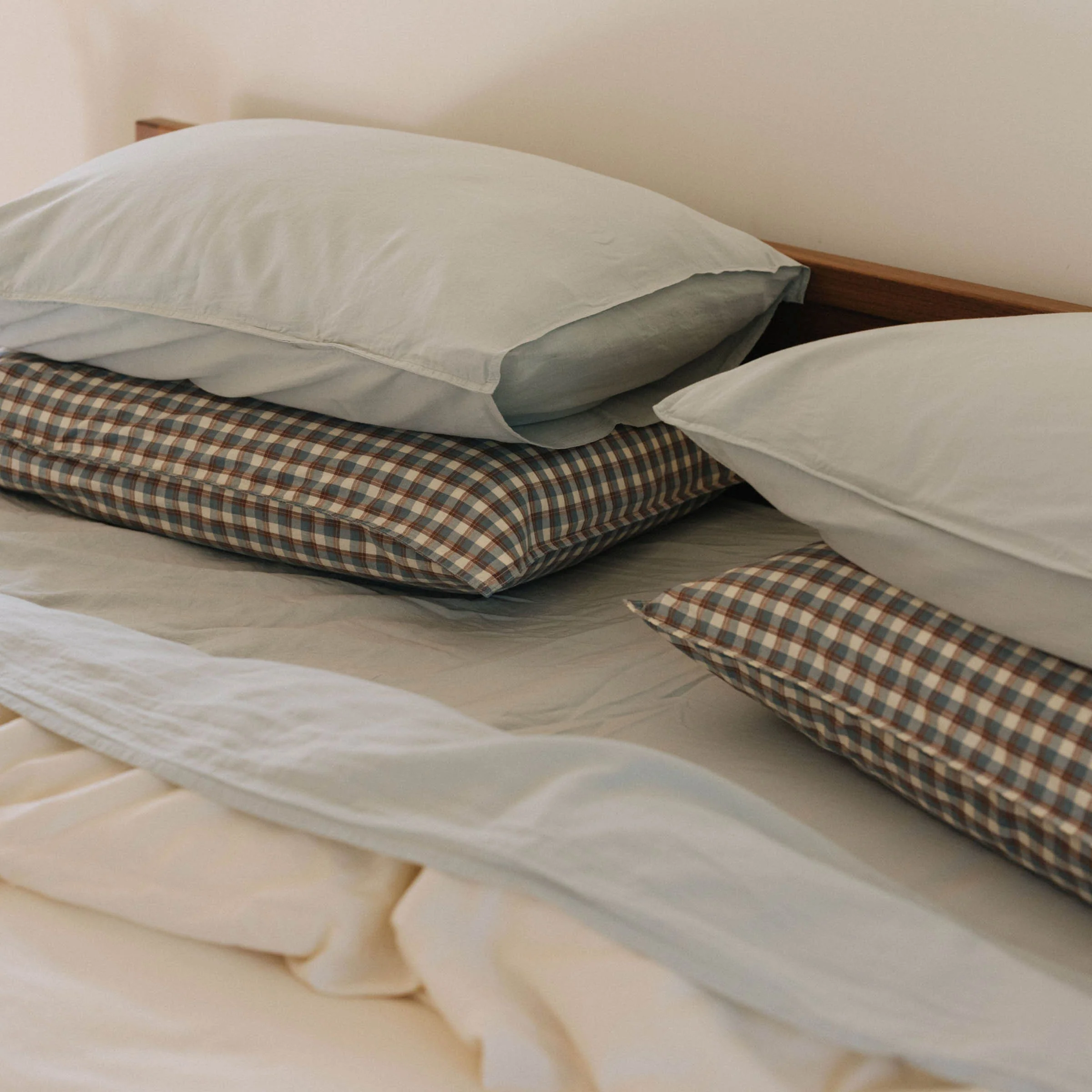 Sheet Set Sateen - Mist, Full - Image 6