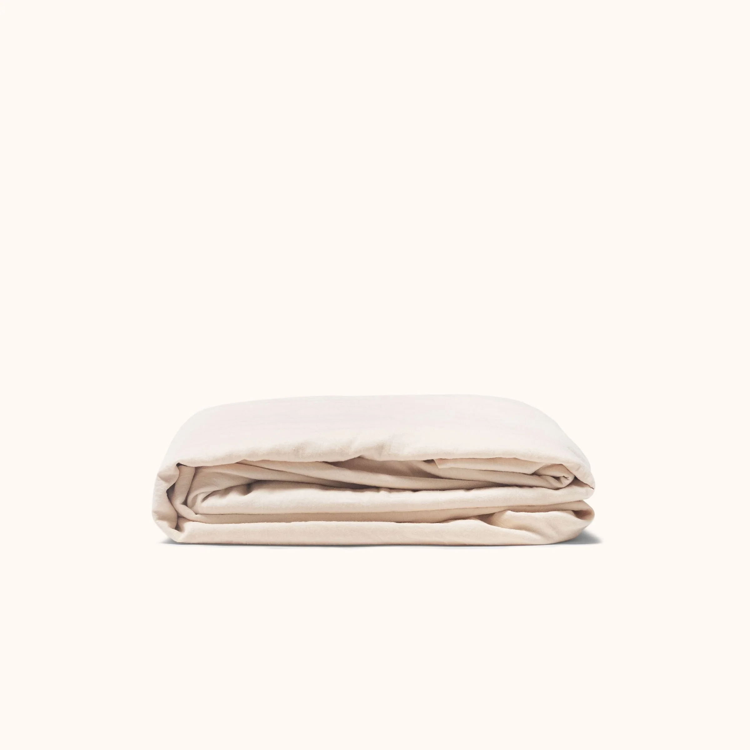 Fitted Sheet Sateen - Oat, Queen