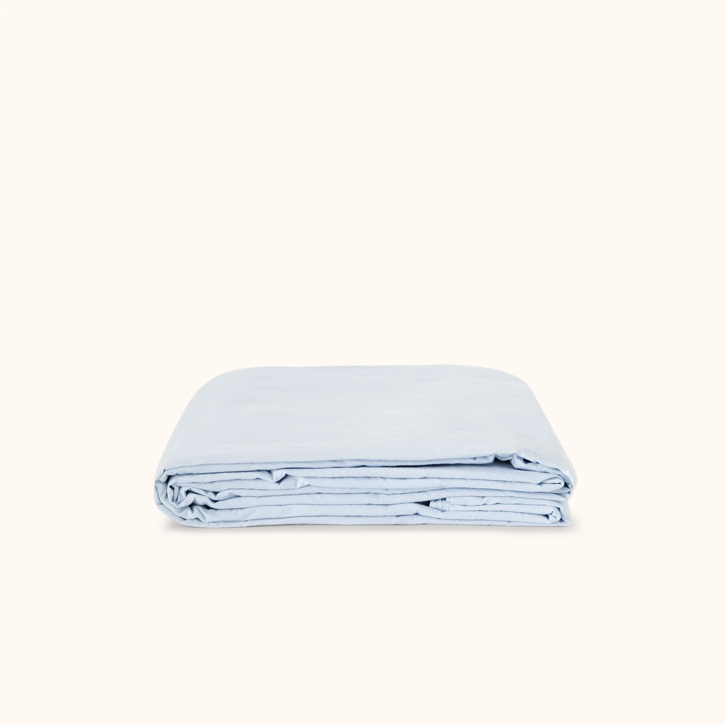 Flat Sheet Organic Percale - Porto, King/Cal King