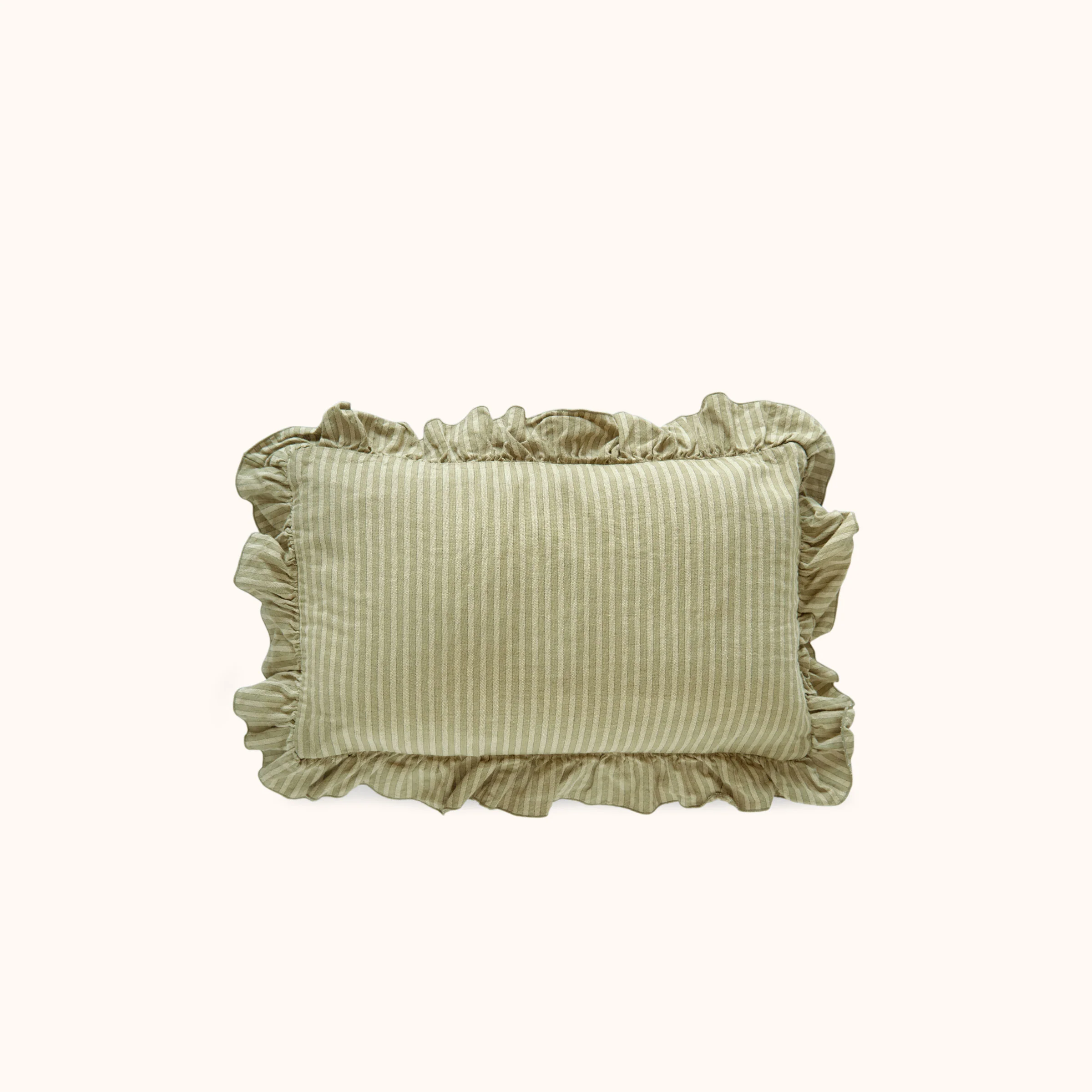 Mini Ruffle Lumbar Pillow