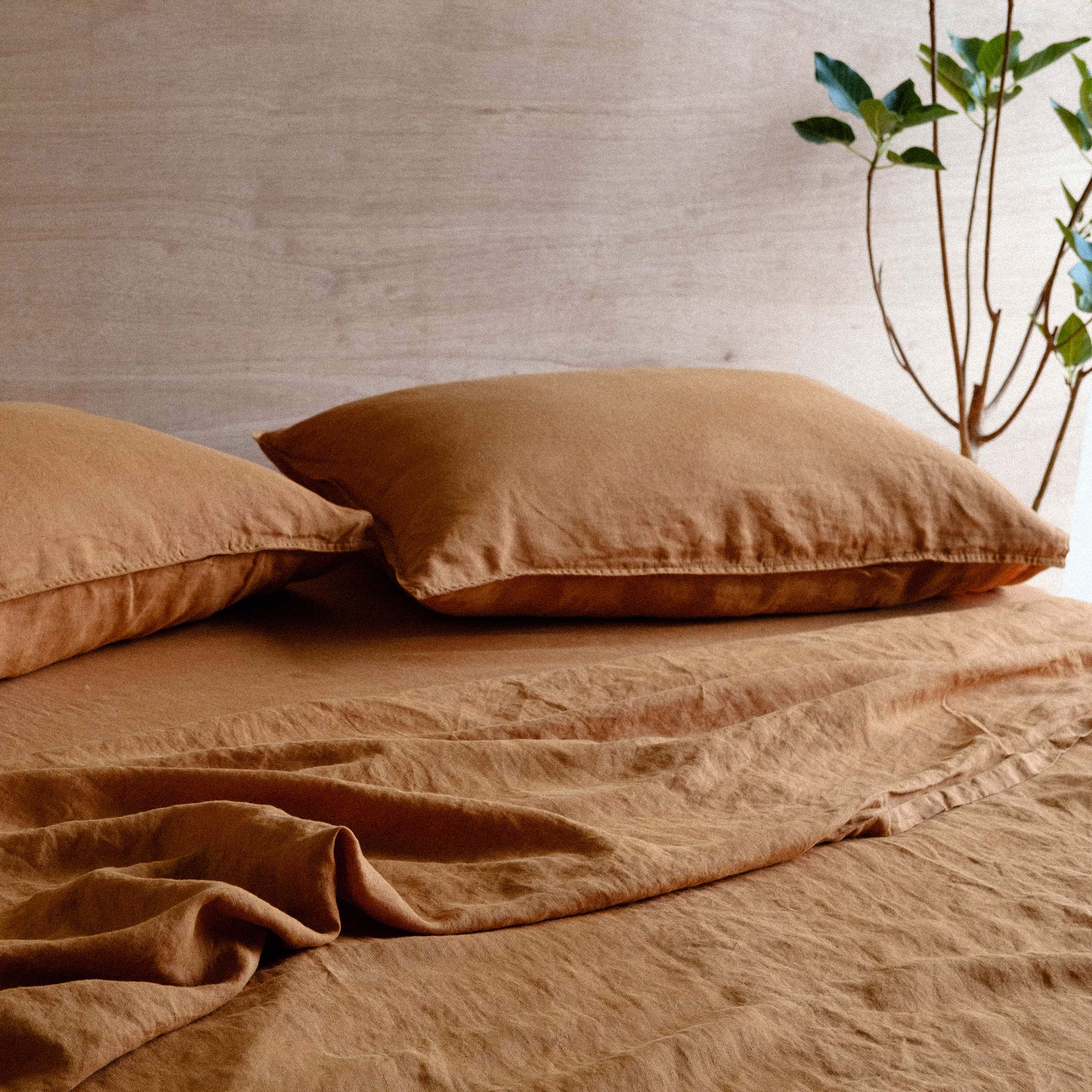 Pillowcase Set - Terracotta, King - Image 2