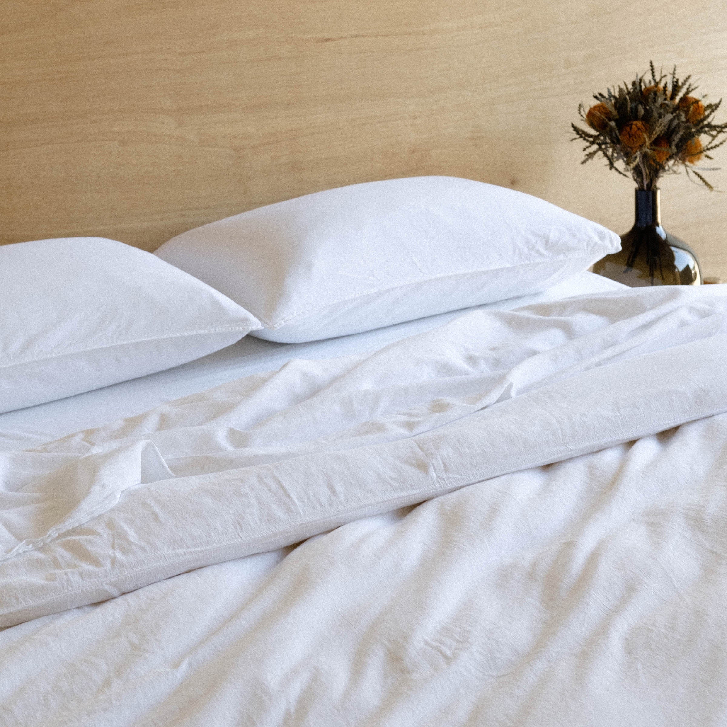 Sheet Set Sateen - White, Full - Image 2