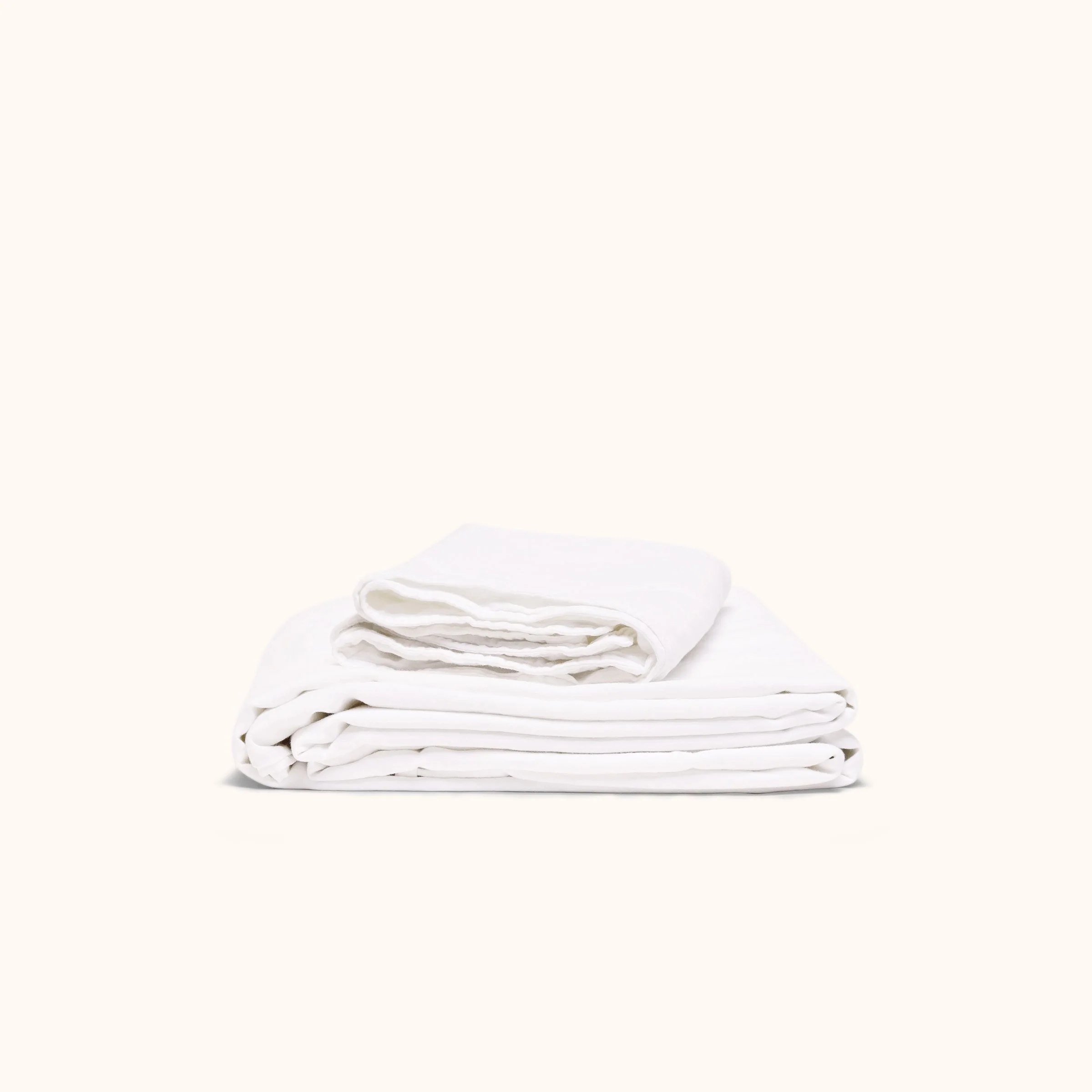 Sheet Set Sateen - White, Queen