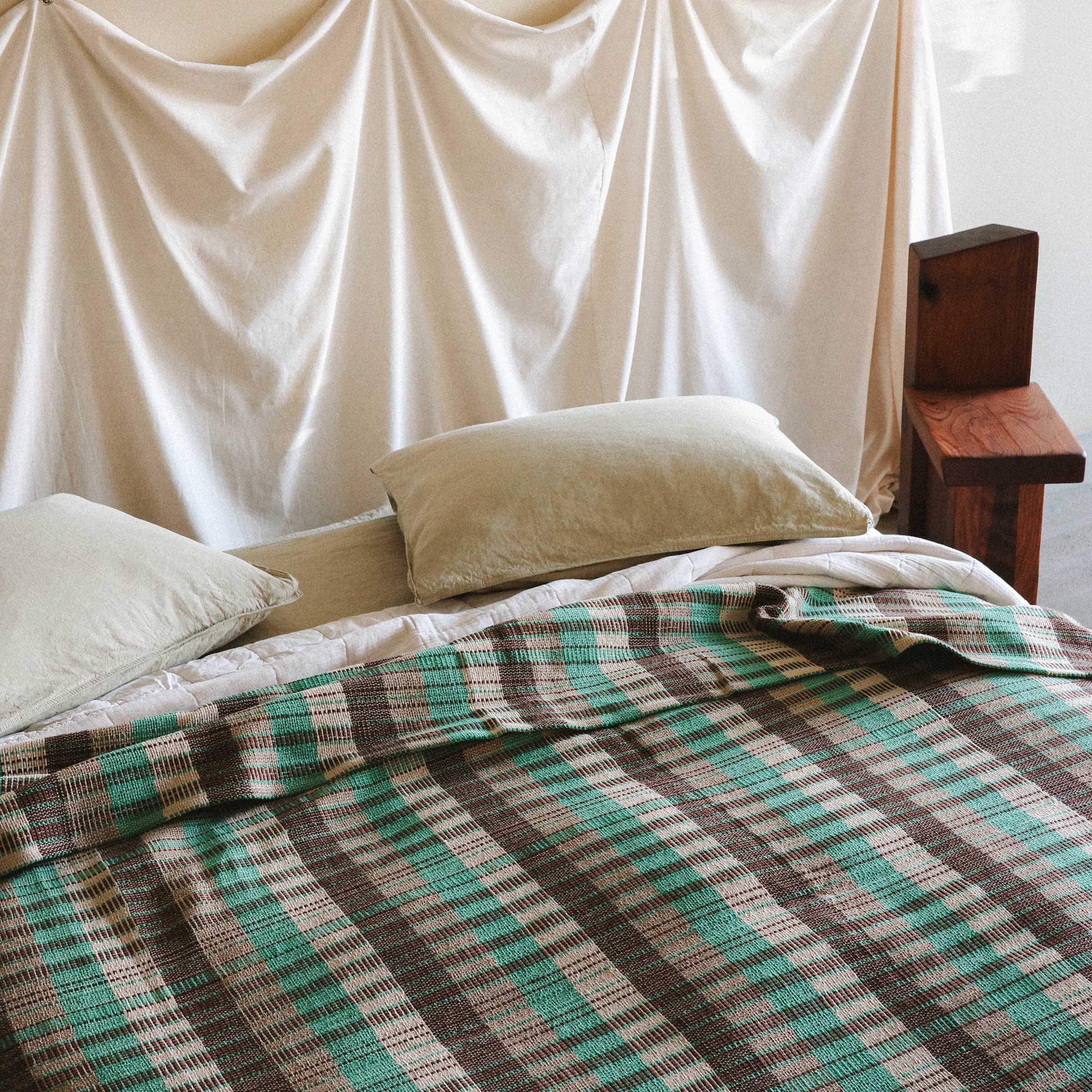 Yara Blanket - Cocoa / Palma - Image 3