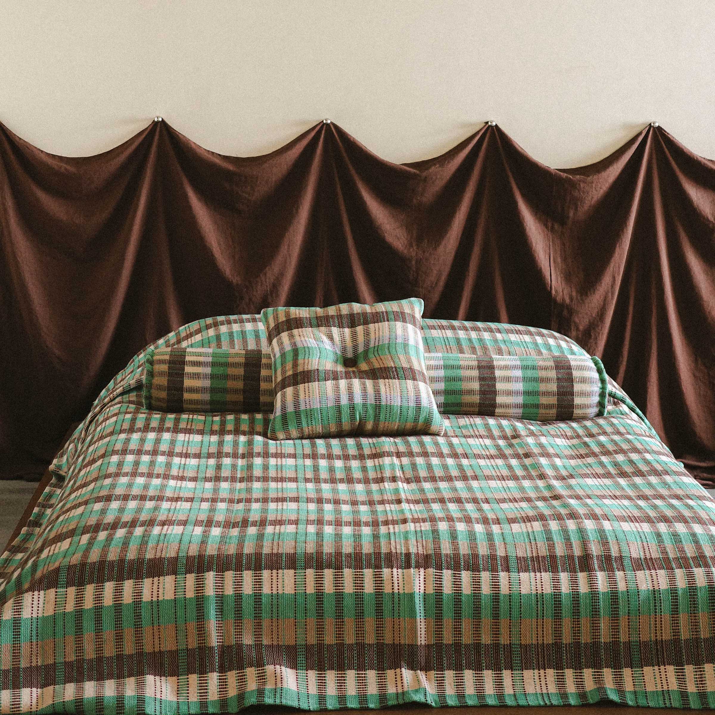 Yara Pillow - Cocoa / Palma - Image 3