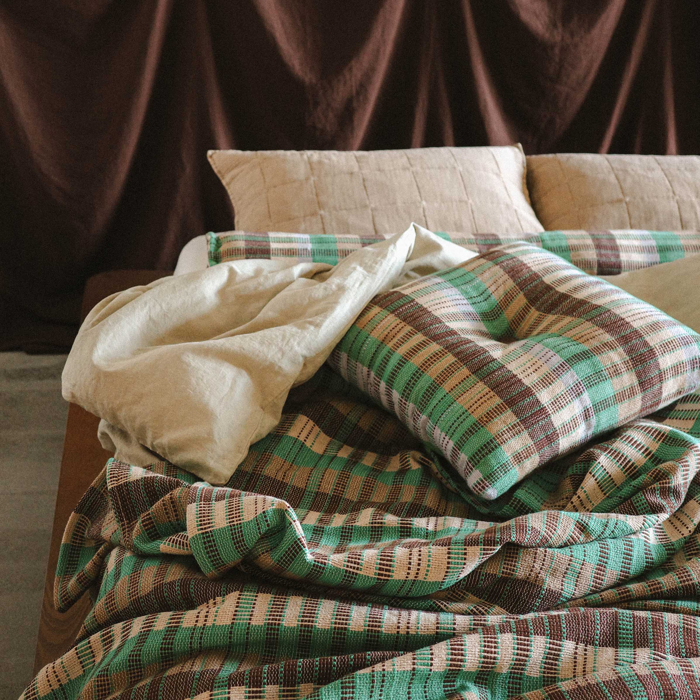 Yara Pillow - Cocoa / Palma - Image 2